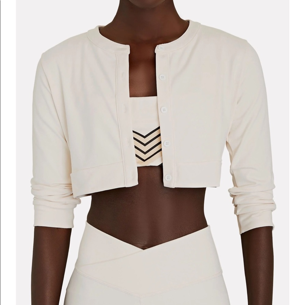 NWT WWW white cropped sweater! Never worn!